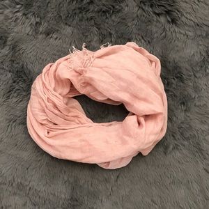 Light pink fashion scarf